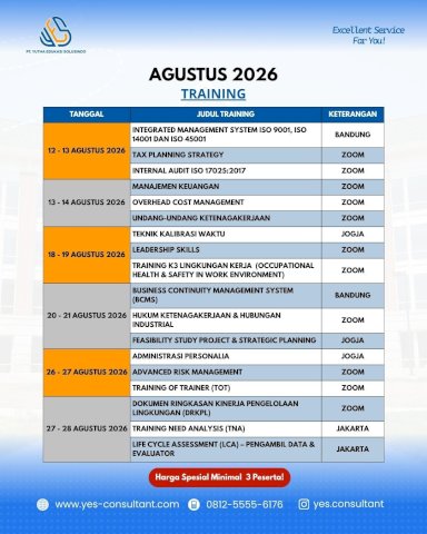 AGUSTUS - TRAINING